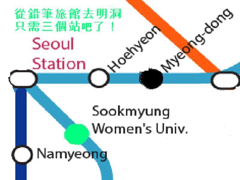 Seoul Station Pencil Hostel ภายนอก รูปภาพ